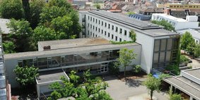 Schulgebäude des Technisch Gewerblichen Berufsbildungszentrum 2 am Mügelsberg Saarbrücken