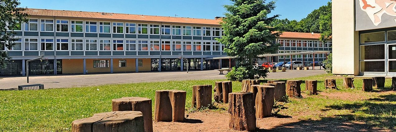 Schulhof der Gemeinschaftsschule Ludwigspark
