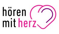 Logo hören mit herz