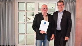 Peter Gillo und Norbert Moy Der Erste Regionalverbandsbeigeordnete Norbert Moy und Regionalverbandsdirektor Peter Gillo