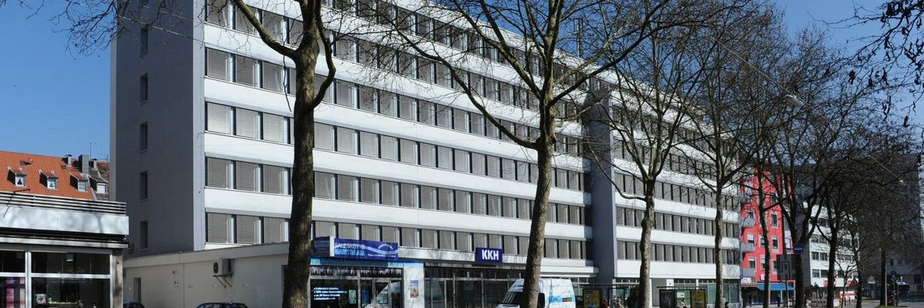 Das Gebäude des Gesundheitsamtes in Saarbrücken 