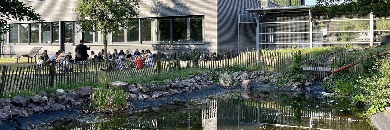 Grünes Klassenzimmer der Gemeinschaftsschule Warndt