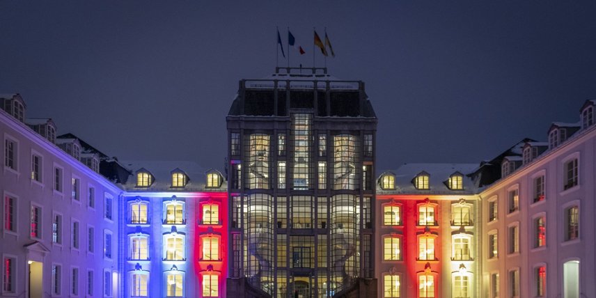 Élysée-Festakt im Saarbrücker Schloss