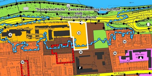 Erweiterung HTW/Werderstraße