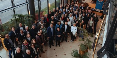 Gruppenfoto der Teilnehmenden am 4. TourismusWirtschaftsCamp