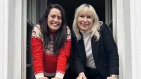 Die neue Regionalverbandsdirektorin Dr. Carolin Lehberger (links) und ihre Nachfolgerin als vhs-Direktorin Nicole Boissier.