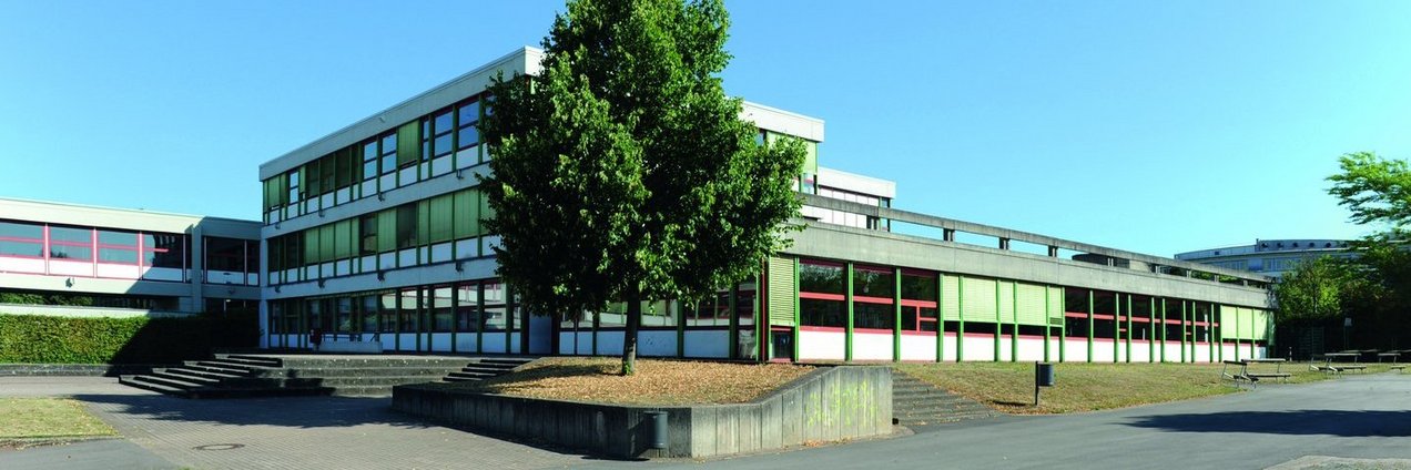 Schulgebäude der Gemeinschafsschule Rastbachtal